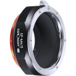 Bague d'adaptation compatible avec utiliser objectifs compatibile con canon eos sur appareils photo micro ...