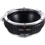Bague adaptation objectif compatible avec objectif ef / ef - s vers botier m4 / 3, eos - m4 / 3[camera1912] ...