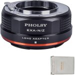 Bague d'adaptation compatible avec objectifs exakta sur appareils photo nikon zfc, z30, z9, z8, z6, z7, ...