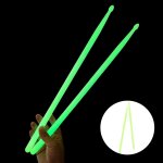 Baguettes de batterie classiques shoous, pointe goutte d'eau, nylon, couleur néon, baguettes lumineuses, ... Baguettes de batterie classiques shoous, pointe goutte d'eau, nylon, couleur néon, baguettes lumineuses, ...