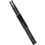 Baguettes de batterie en fibre de carbone 5a hammer drum practice (noires) Baguettes de batterie en fibre de carbone 5a hammer drum practice (noires)