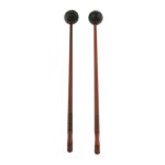 Baguettes en bois a surface polie, 1 paire, accessoire pour instrument de percussion, 235mm