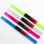 Baguette de tambour fluorescente 5a baguette de tambour lumineuse baguette de tambour en nylon baguette ...