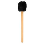Baguette de tambour a tête en feutre souple avec manche long pour batteur de timbales de xylophone noir ... Baguette de tambour a tête en feutre souple avec manche long pour batteur de timbales de xylophone noir ...