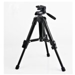 Balck - trpied professionnel portable de voyage en aluminium pour appareil photo dslr canon, accessoires ...