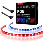 Bande led rgb, bande lumineuse pour modification / rglage du pc, contrle de la carte mre via l'en ...