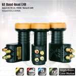 Bande lnb x2 universelle pour récepteur de satellite, bruit numérique lnb 0. 1 db, polarisation linéaire ... Bande lnb x2 universelle pour récepteur de satellite, bruit numérique lnb 0. 1 db, polarisation linéaire ...