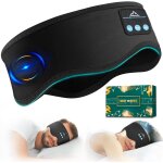 Bandeau ecouteurs pour dor cadeau homme: casque bandeau anti bruit pour dor sport musique bandeau bluetooth ...