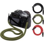 Bandouli�re en corde, courroie de cou pour appareil photo, id�ale pour les cam�ras - 100 cm[z3513]