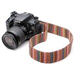 Bandoulire de cou de couleur pour dslr nikon canon et autres appareils photo