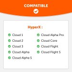 Bandz ath - bandeau amlior pour audio technica ath m50x / m50xbt / m50 / m40x / m40 / m40fs / m30x ...