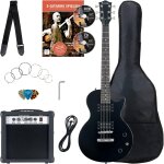 Banger's pack guitare electrique style lp - ensemble de guitare electrique single cut - kit avec ampli ... Banger's pack guitare electrique style lp - ensemble de guitare electrique single cut - kit avec ampli ...