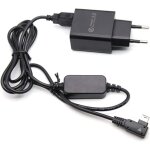 Banque de puissance de la camra ac - pw10am pw10am usb chargeur cble + 5v 3000ma adaptateur pour sony ...