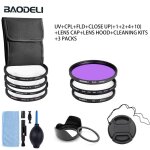 Baodeli - ensemble de filtres d'objectif pour nikon il sony, famille de filtres d'objectif, nd fld, uv ... Baodeli - ensemble de filtres d'objectif pour nikon il sony, famille de filtres d'objectif, nd fld, uv ...