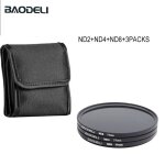 Baodeli - ensemble de filtres d'objectif pour nikon il sony, famille de filtres d'objectif, nd fld, uv ... Baodeli - ensemble de filtres d'objectif pour nikon il sony, famille de filtres d'objectif, nd fld, uv ...
