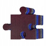 Barre de son de 6 panneaux acoustiques en forme de puzzle Barre de son de 6 panneaux acoustiques en forme de puzzle