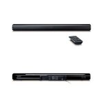 Barre de son 90 cm avec 80 w rms bluetooth� usb caisson de basse int�gr� et hdmi (arc)