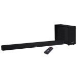 Barre de son mythomson sb250bt avec caisson de basses sans fil � bluetooth, hdmi arc, usb, tv