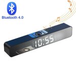 Barre de son pc avec bluetooth 5. 0, double alarme, son st�r�o 10 w, batterie 1500 mah, options de connexion ...