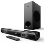Barre de son pour tv avec caisson de basses 2. 1ch barre de son avec woofer de 5, 25  pour pc gaming ... Barre de son pour tv avec caisson de basses 2. 1ch barre de son avec woofer de 5, 25  pour pc gaming ...