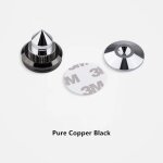 Base de pointe de haut - parleur, clou de pied en cuivre pur, trépied en aluminium, amplificateur de ... Base de pointe de haut - parleur, clou de pied en cuivre pur, trépied en aluminium, amplificateur de ...