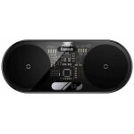 Baseus 2in1 20w digital led display casques, casque, smartphone noir usb recharge sans fil int�rieure ...