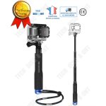 Bton  selfie goprohero4 / 3 camra rallonge perche photo extensible rglable trpied canne perche stick ...