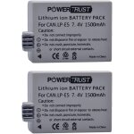 Batterie 1500 mah lp - e5 lpe5 lp e5 pour appareil photo canon eos 1000d, eos 500d, eos 450d, kiss x3, ...