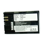 Batterie 1800mah pour canon eos 5d mark ii eos 7d