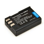 Batterie 7. 4v 1200mah pour nikon d3000 d40 d40x d5000 d60 / en - el9a