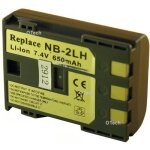 Batterie pour canon dv - fvm100 elura 40 - garantie 1 an