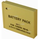 Batterie pour canon powershot sx500 is - garantie 1 an