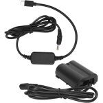 Batterie factice dcc2, fausse batterie usb de type c vers en - el5, cble de banque d'alimentation compatible ...