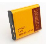 Batterie li - ion haut de gamme de marque otech� pour sony np - bg1