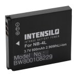 Batterie li - ion intensilo 800mah (3. 7v) pour appareil photo, camscope canon i7, i zoom, wireless. ...