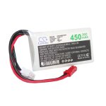 Batterie li - polymer lipo 450mah 7. 4v pour modlisme rc - divers modles rduits : voitures de course, ...