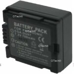 Batterie pour panasonic nv - gs60eb - s - garantie 1 an