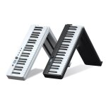 Batterie rechargeable portable pour clavier de piano num�rique pliable a 88 touches avec sac de piano ...