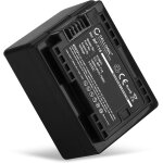 Batterie remplacement bp - 718 bp - 727 1600mah pour canon legria hf r306, hf r506, hf r57, hf r606, ...
