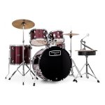 Batterie tornado by mapex fusion 18'' - 5 futs - burgundy