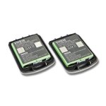 Batterie vhbw 2x compatible avec le tlphone fixe sans fil funkwerk fc1 (600 mah, 2, 4 v, nimh)