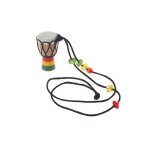 Batteur a jambes classique en bois, mini djembe, percussion, tambour a main africain, bongo, cadeau Batteur a jambes classique en bois, mini djembe, percussion, tambour a main africain, bongo, cadeau