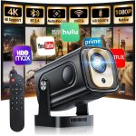 Beamer 1080p mit wifi&bluetooth android projektor, mini beamer 4k mit 210 drehbarer stand, tragbarer ... Beamer 1080p mit wifi&bluetooth android projektor, mini beamer 4k mit 210 drehbarer stand, tragbarer ...