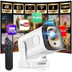 Beamer 1080p mit wifi&bluetooth android projektor, mini beamer 4k mit 210 drehbarer stand, tragbarer ... Beamer 1080p mit wifi&bluetooth android projektor, mini beamer 4k mit 210 drehbarer stand, tragbarer ...