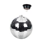 Beamz boule à facettes 30 cm avec moteur, disco ball, dj light effect, boule discothèque, moteur 230v ... Beamz boule à facettes 30 cm avec moteur, disco ball, dj light effect, boule discothèque, moteur 230v ...