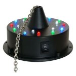 Beamz - mbw18led - moteur boule à facettes batterie + 18 led couleur Beamz - mbw18led - moteur boule à facettes batterie + 18 led couleur