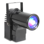 Beamz ps10w projecteur  spot 10w 4 en 1 - led rvbb dmx