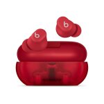 Beats solo buds - ecouteurs sans fil avec micro - intra - auriculaire - bluetooth - rouge transparent ...
