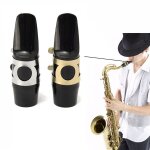 Bec de saxophone alto avec boucle a capuchon reed patches pads coussins, dor�