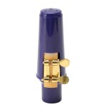 Bec de saxophone alto professionnel belles m�lodies bec de saxophone avec capuchon d'anche de ligature ...